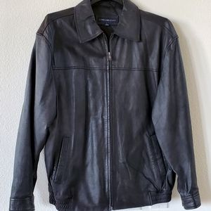 Cool Leather Jacket - Black